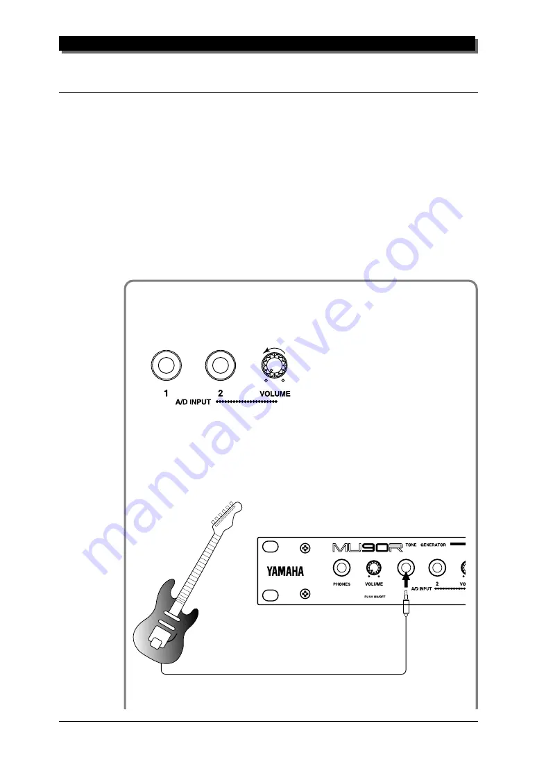 Yamaha MU90R Owner'S Manual Download Page 35