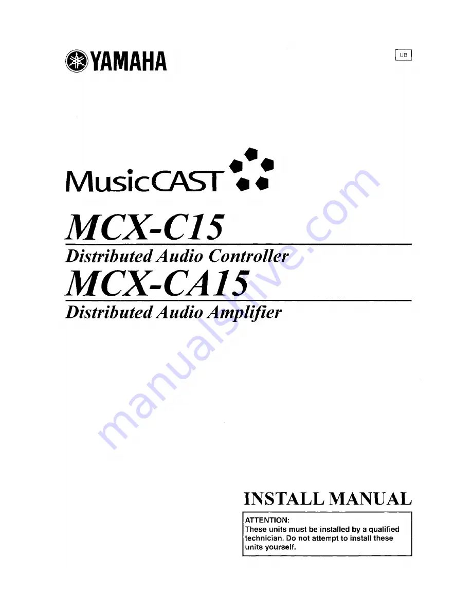 Yamaha MusicCAST MCX-CA15 Скачать руководство пользователя страница 54