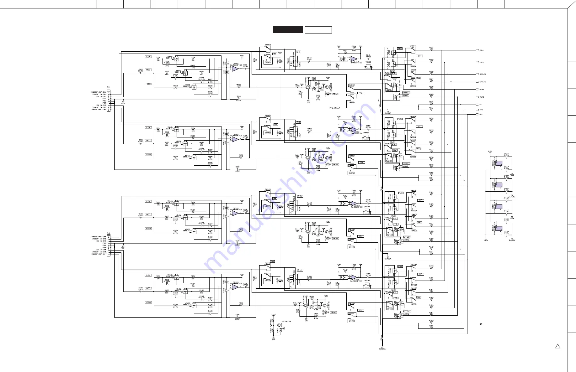 Yamaha MW12C Service Manual Download Page 100