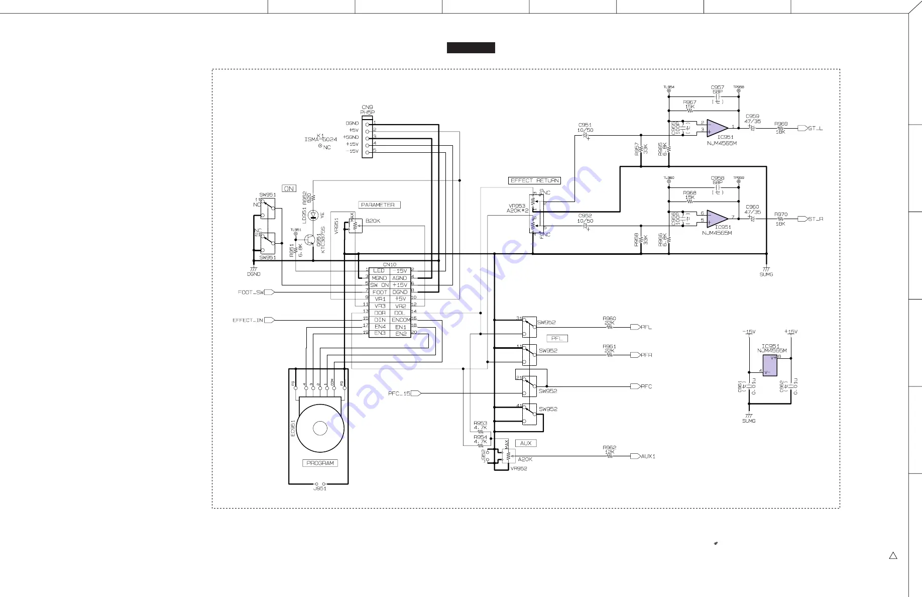 Yamaha MW12C Service Manual Download Page 104