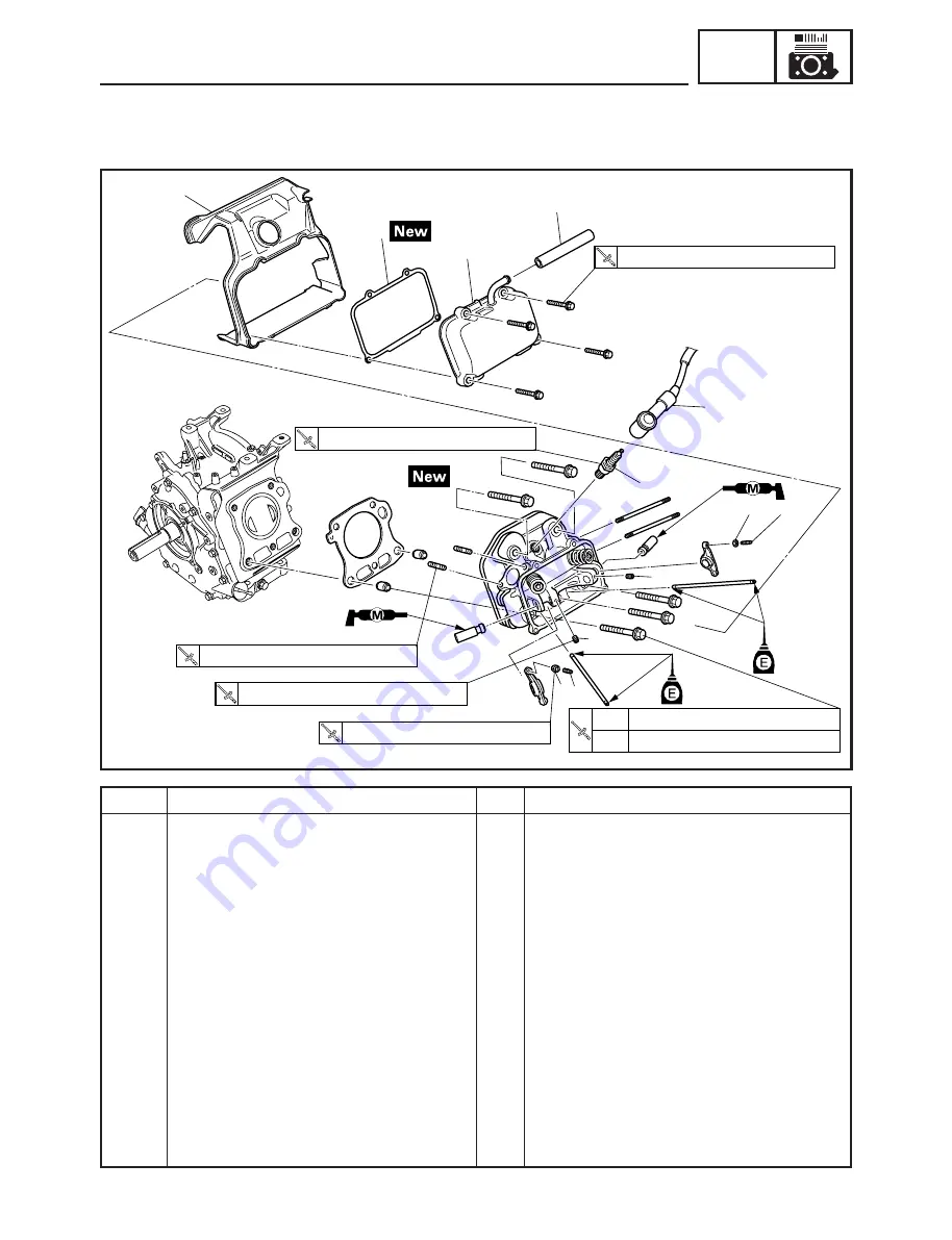 Yamaha MZ250 Service Manual Download Page 55