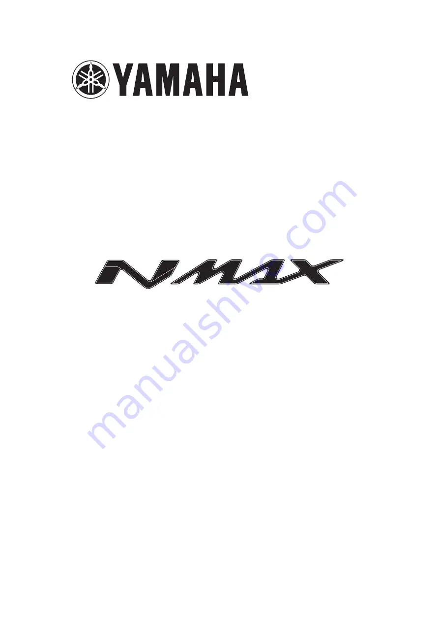 Yamaha N MAX GPD150-A 2015 Service Manual Download Page 1