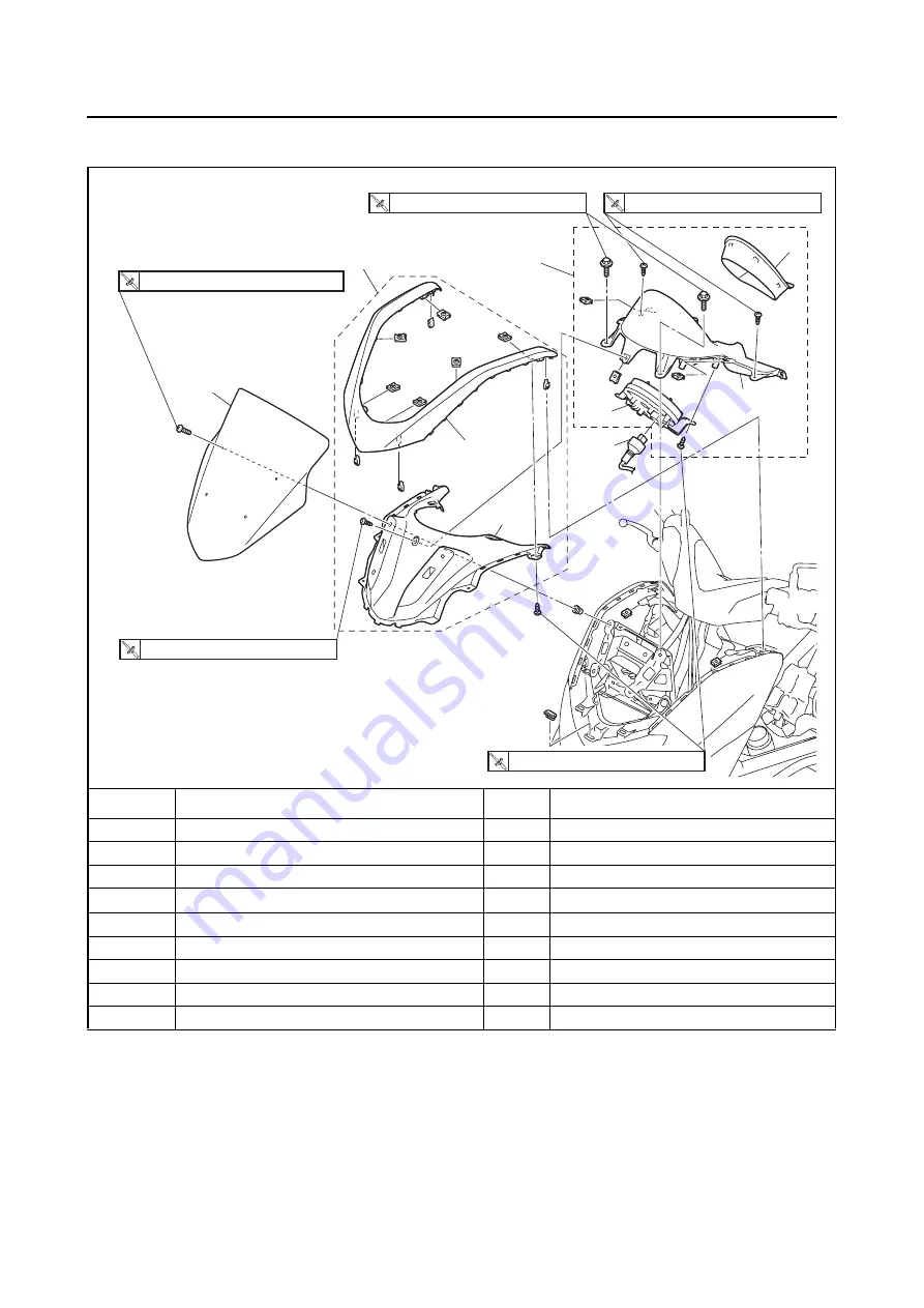 Yamaha N MAX GPD150-A 2015 Service Manual Download Page 149