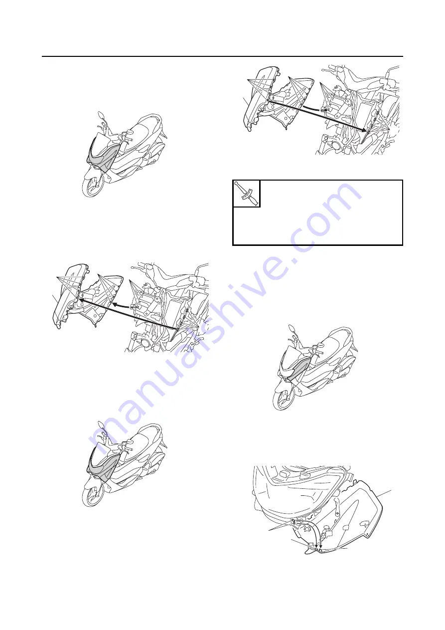 Yamaha N MAX GPD150-A 2015 Service Manual Download Page 154