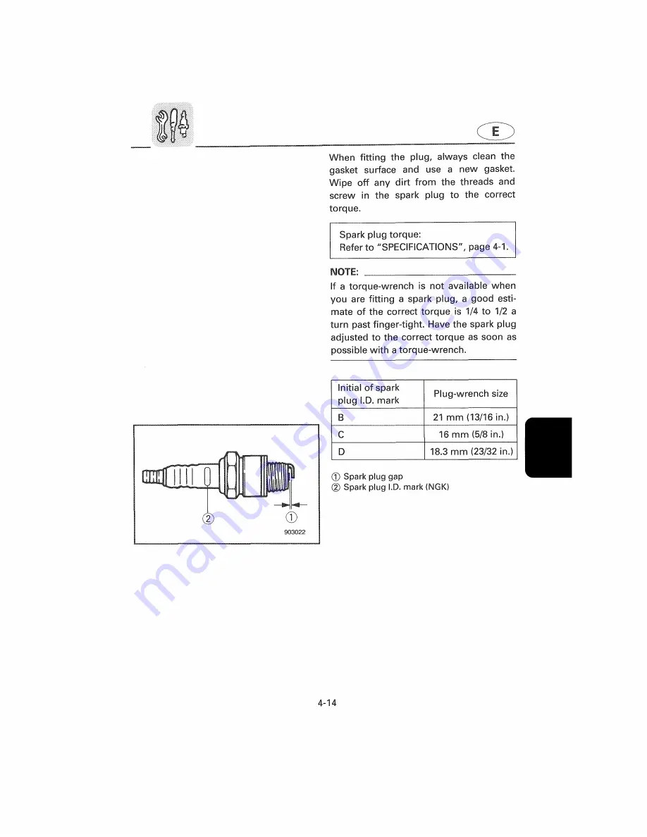 Yamaha Outboard 25W Owner'S Manual Download Page 93