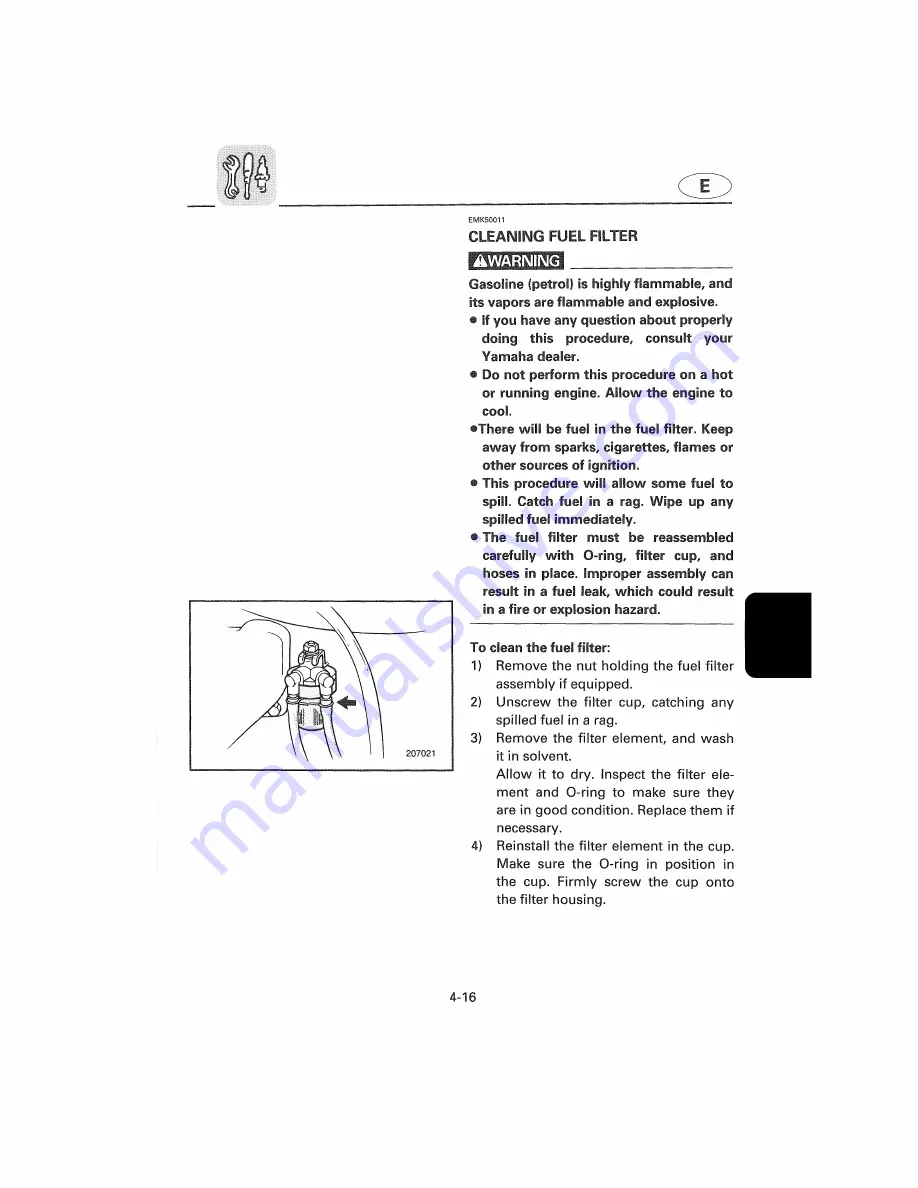 Yamaha Outboard 25W Owner'S Manual Download Page 95