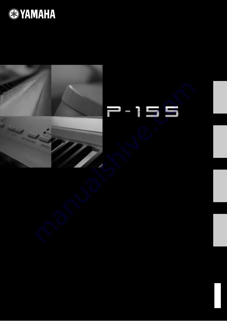 Yamaha P-155 Owner'S Manual Download Page 1