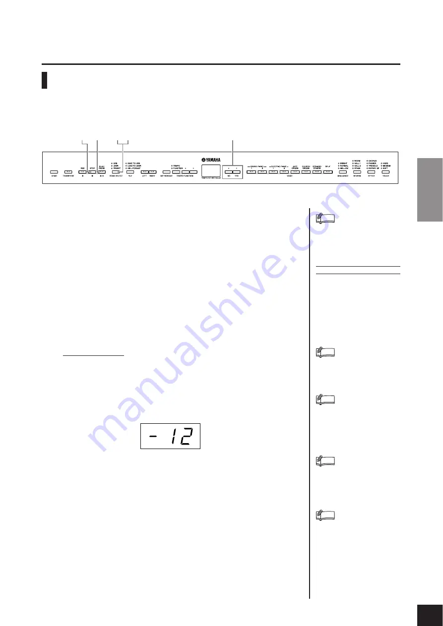 Yamaha P-155 Скачать руководство пользователя страница 13