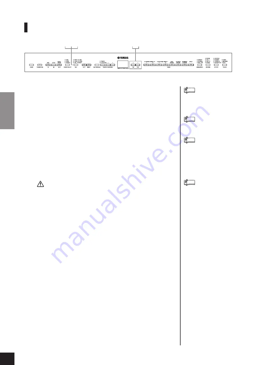 Yamaha P-155 Owner'S Manual Download Page 34