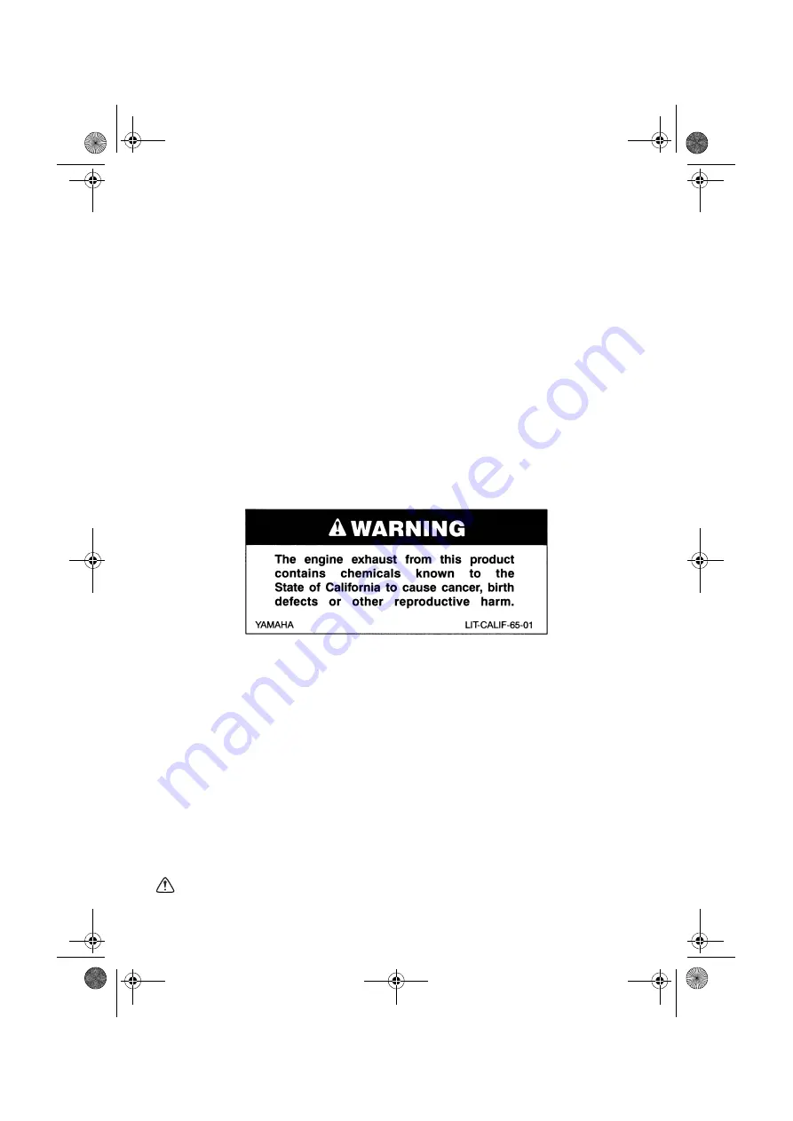 Yamaha Phazer Owner'S Manual Download Page 2