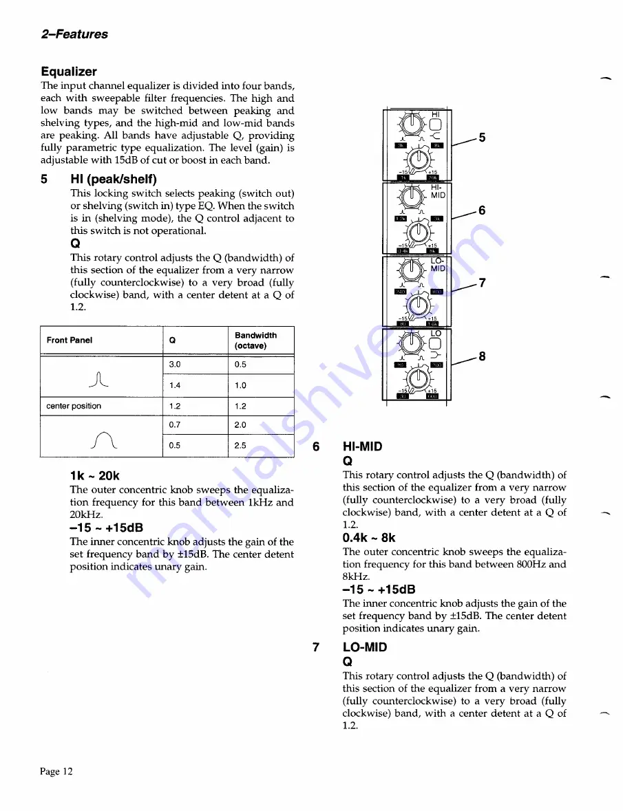 Yamaha PM3500M Operating Manual Download Page 14