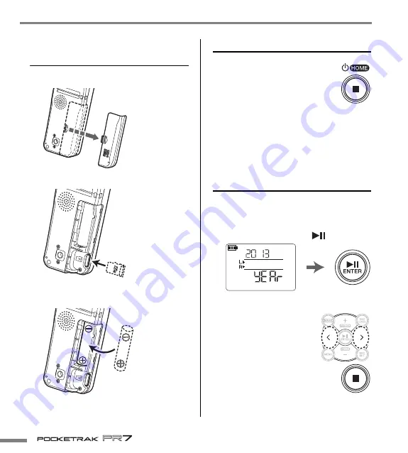 Yamaha POCKETRAK PR7 Owner'S Manual Download Page 8