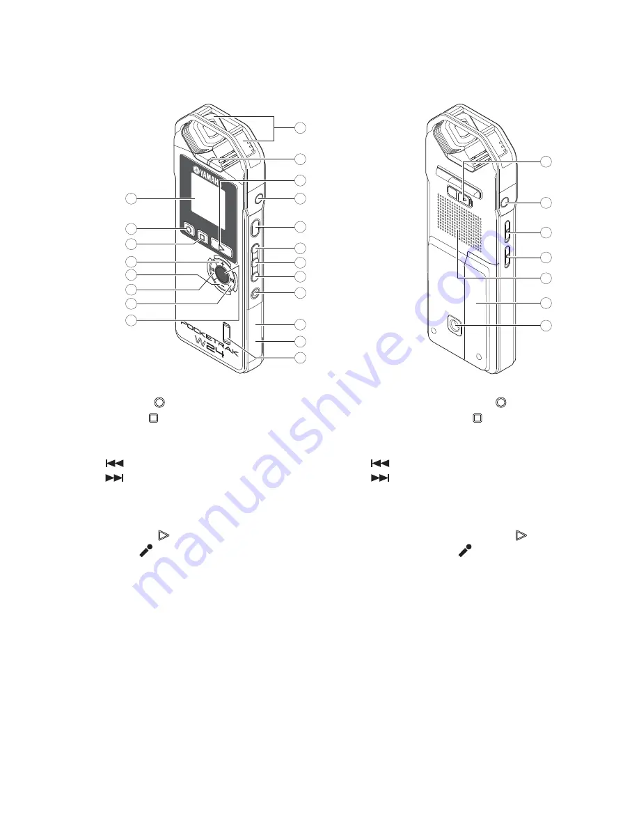 Yamaha POCKETRAK W24 Скачать руководство пользователя страница 7