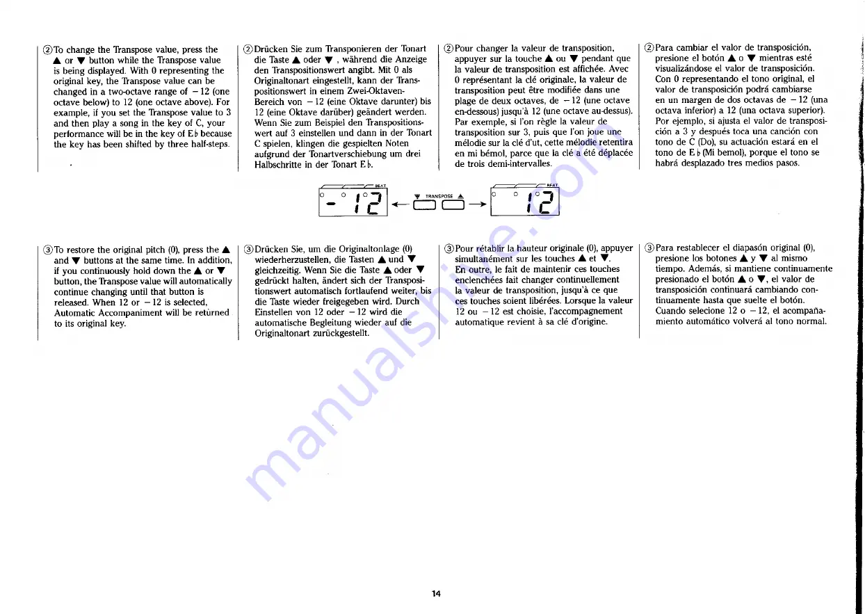 Yamaha PortaSound PSS-26 Owner'S Manual Download Page 15