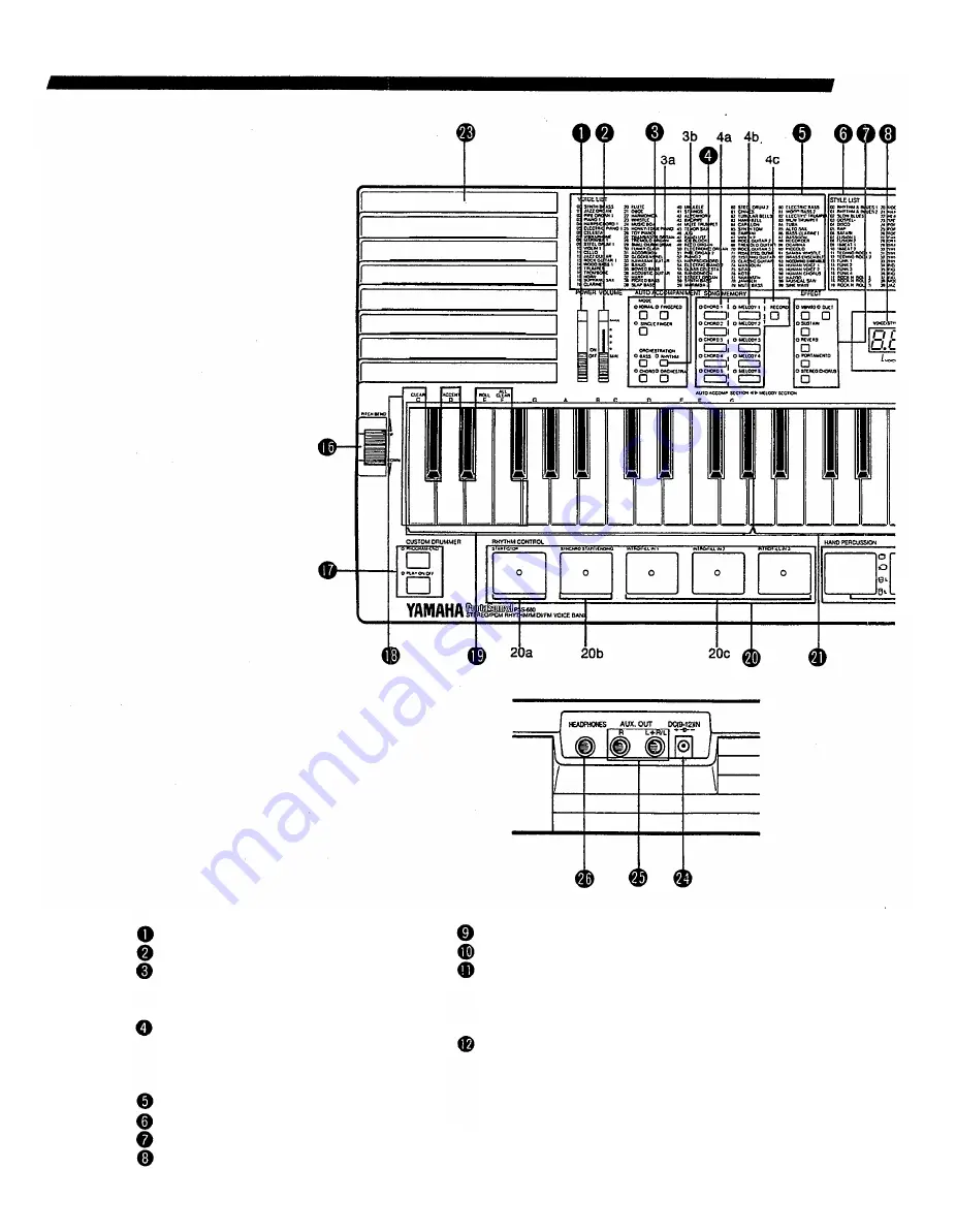 Yamaha PortaSound PSS-680 Скачать руководство пользователя страница 6