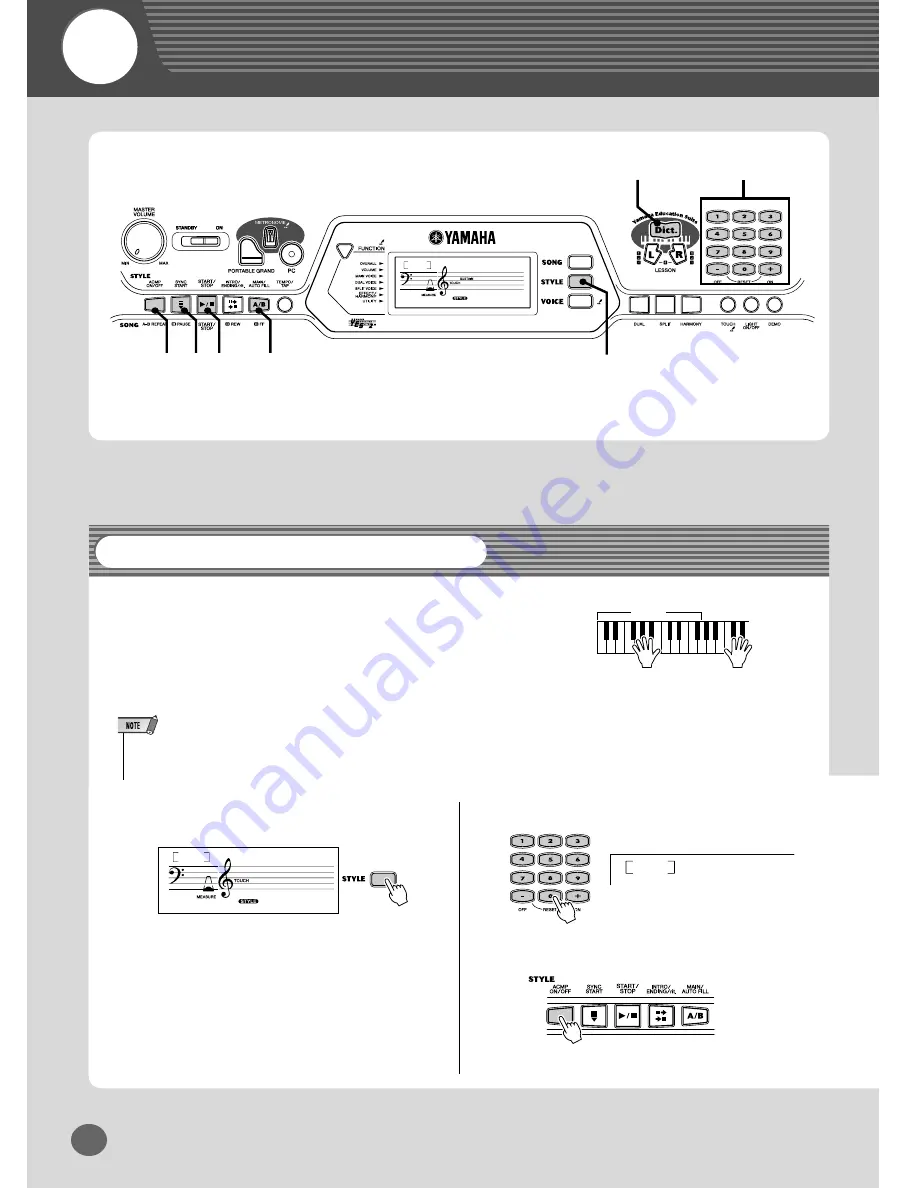 Yamaha Portatone EZ-205i Owner'S Manual Download Page 16