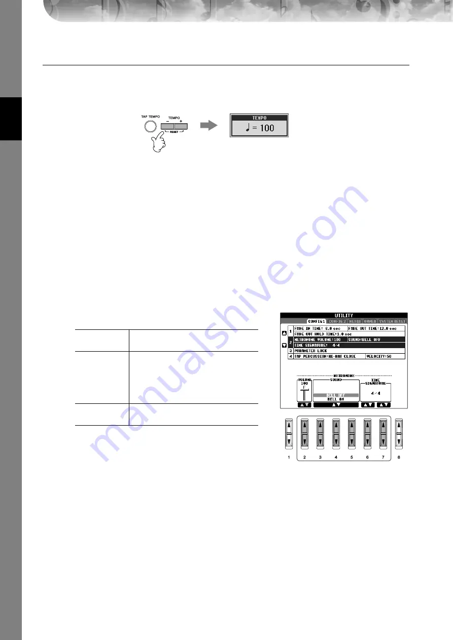 Yamaha Portatone PSR-1500 Скачать руководство пользователя страница 34