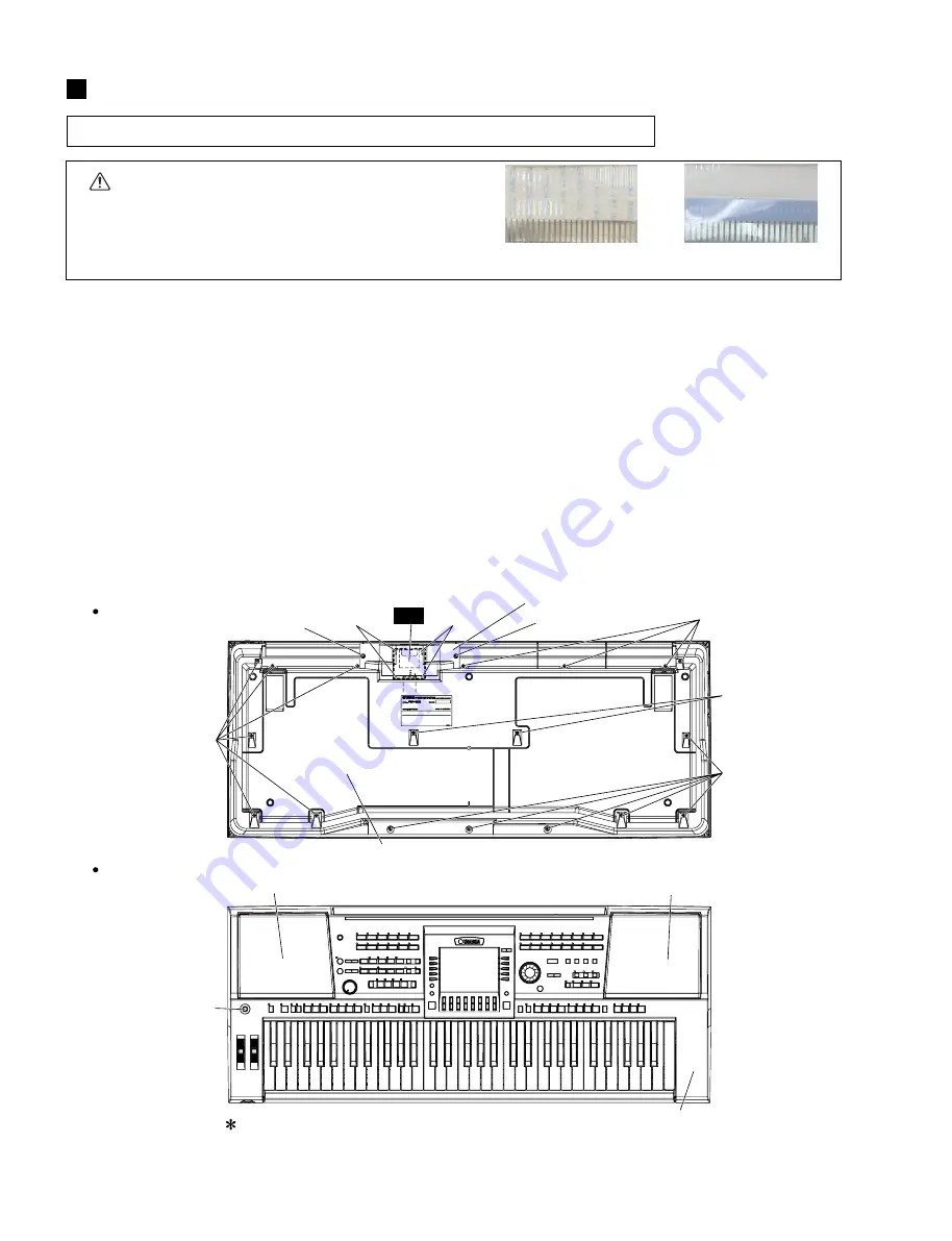 Yamaha Portatone PSR-1500 Service Manual Download Page 14