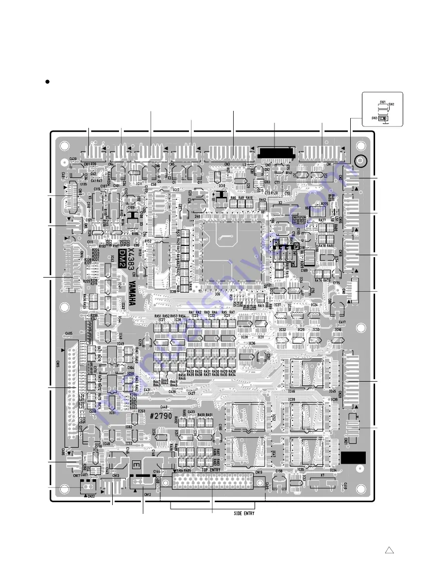 Yamaha Portatone PSR-1500 Service Manual Download Page 38