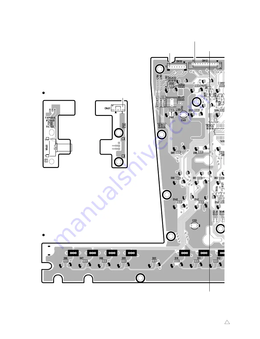 Yamaha Portatone PSR-1500 Service Manual Download Page 50