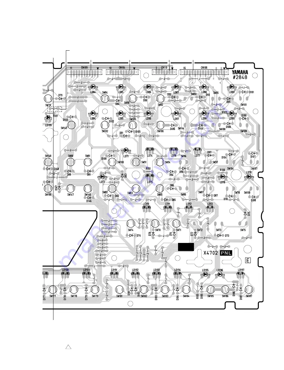 Yamaha Portatone PSR-1500 Service Manual Download Page 53