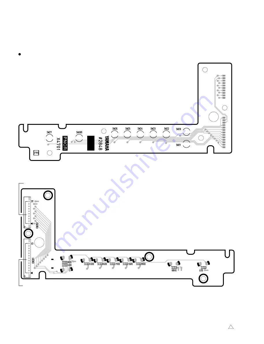 Yamaha Portatone PSR-1500 Service Manual Download Page 56