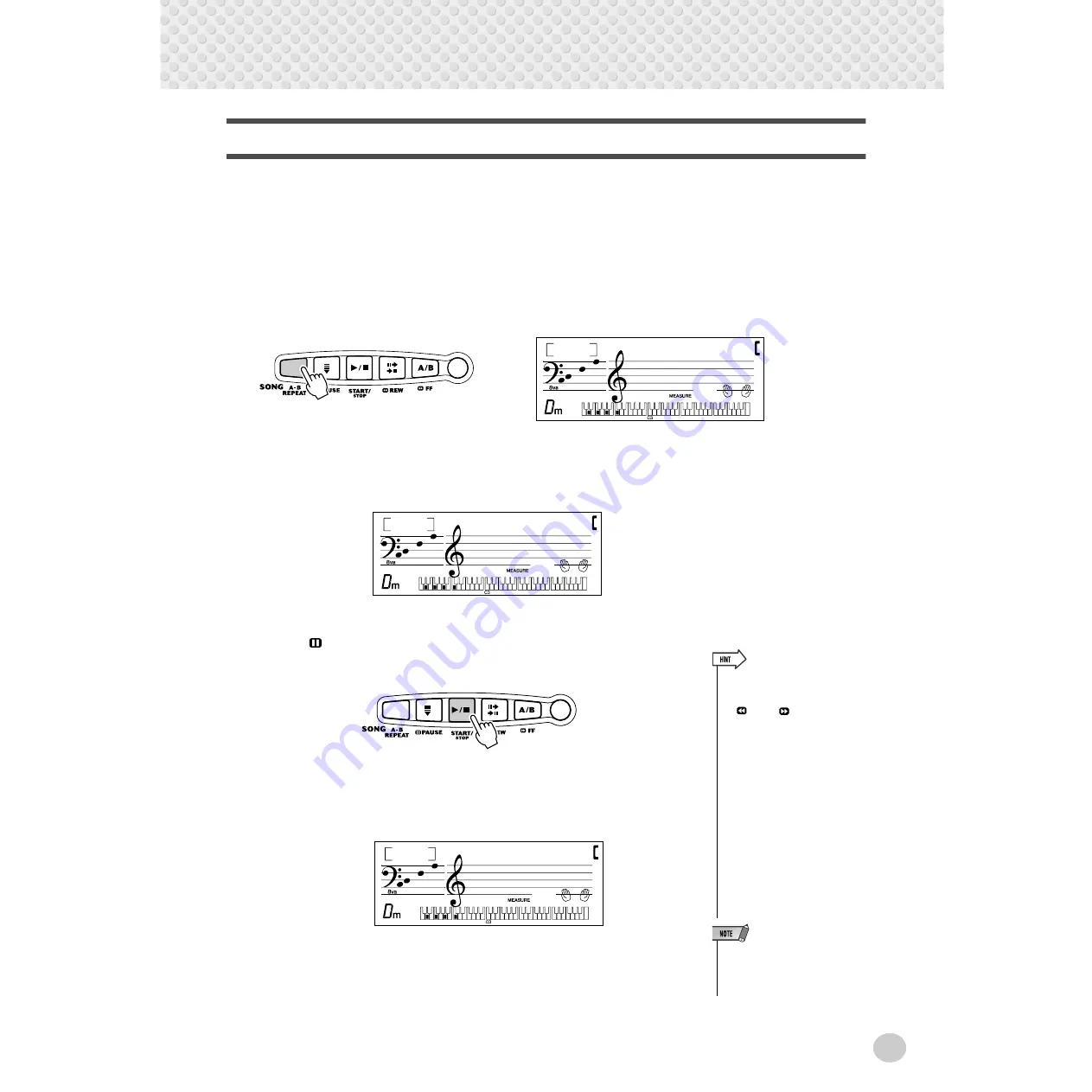 Yamaha Portatone PSR-172 Owner'S Manual Download Page 33