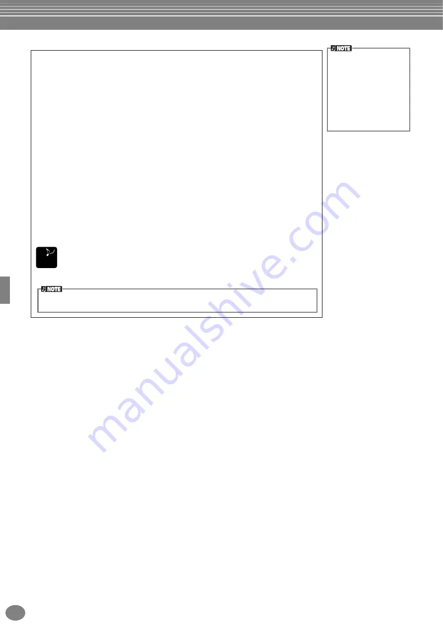 Yamaha portatone psr 2100 Owner'S Manual Download Page 80