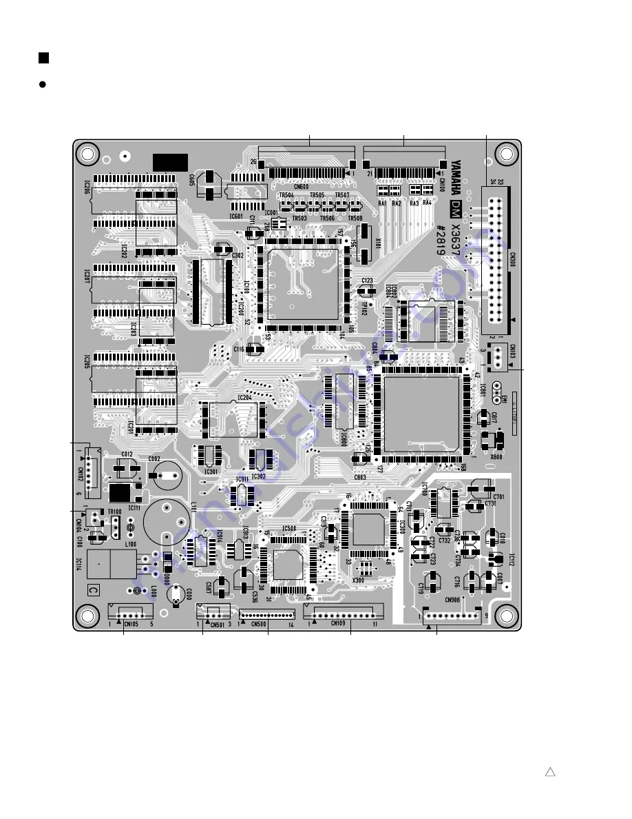 Yamaha portatone psr 2100 Service Manual Download Page 26