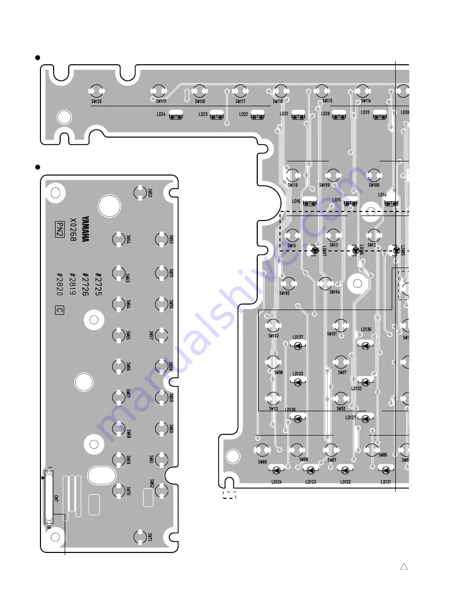 Yamaha portatone psr 2100 Service Manual Download Page 30