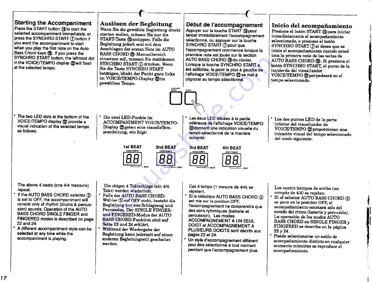 Yamaha PortaTone PSR-27 Owner'S Manual Download Page 18