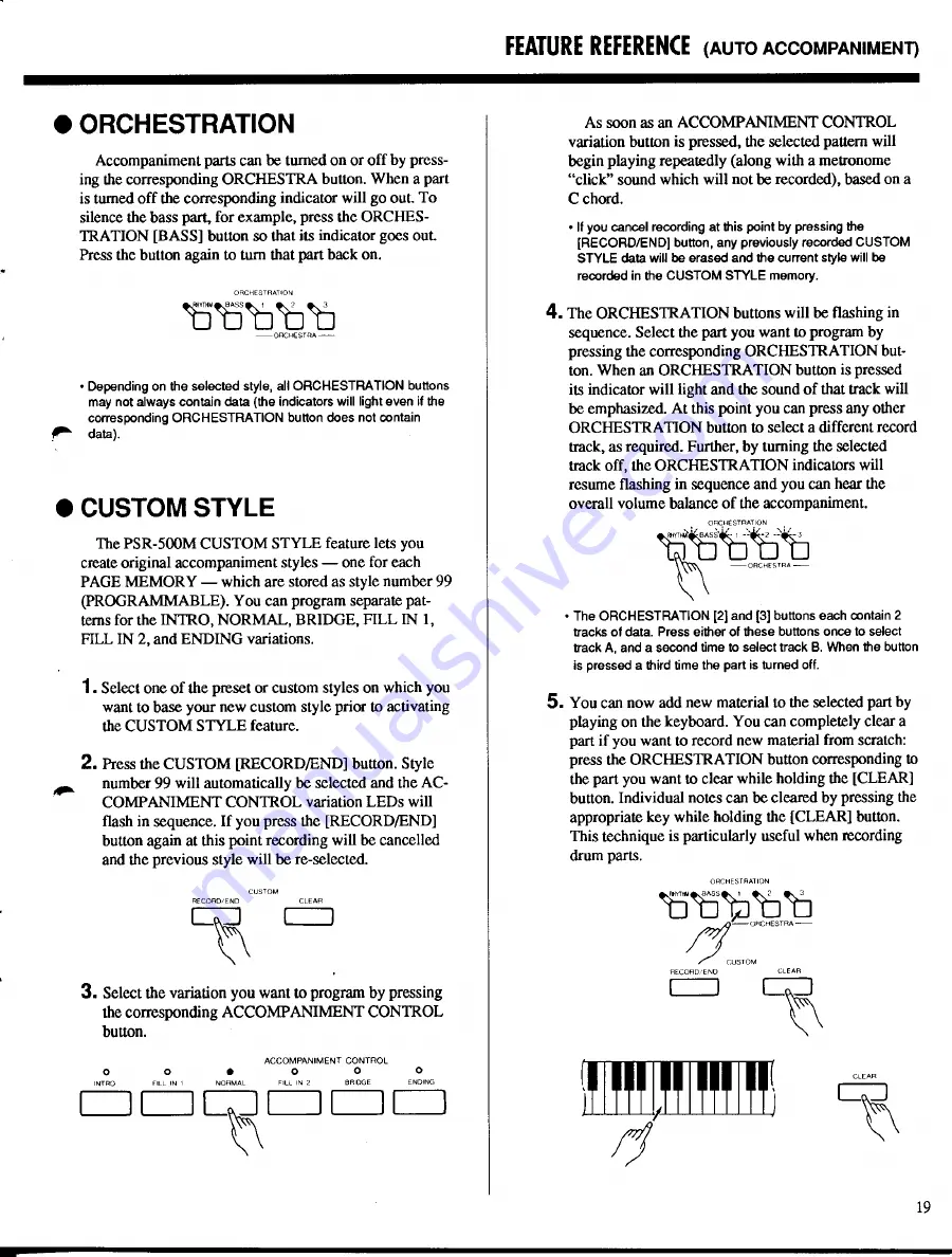 Yamaha PortaTone PSR-300m Owner'S Manual Download Page 21