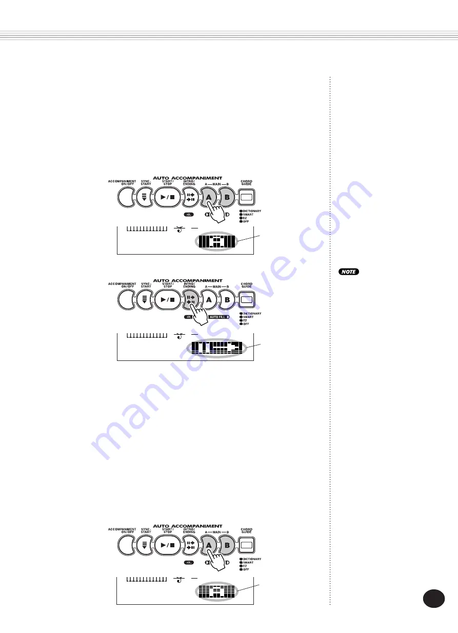 Yamaha Portatone PSR-340 Owner'S Manual Download Page 49