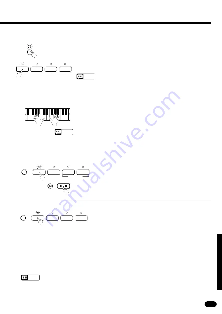 Yamaha Portatone PSR-410 (Spanish) Manual De Instrucciones Download Page 41