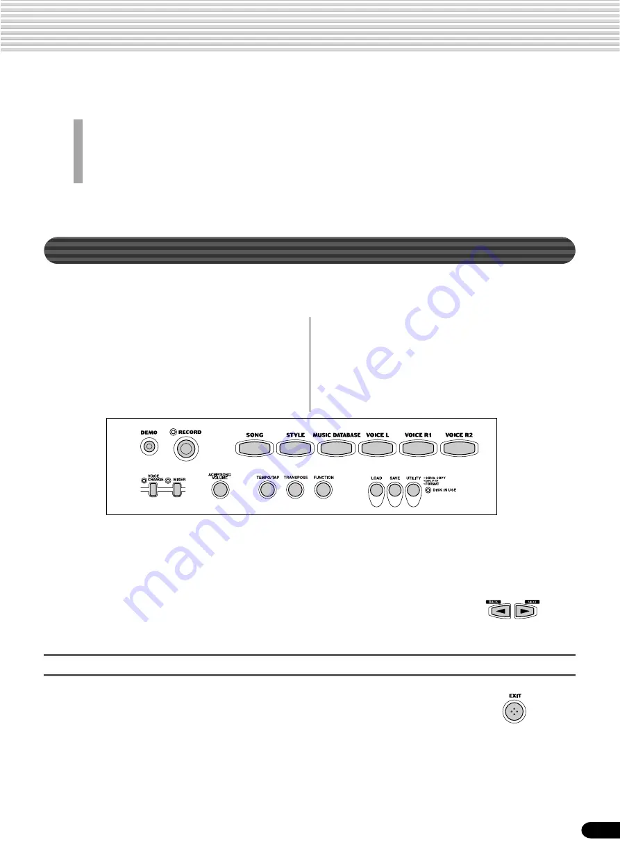 Yamaha PortaTone PSR-550 Скачать руководство пользователя страница 17