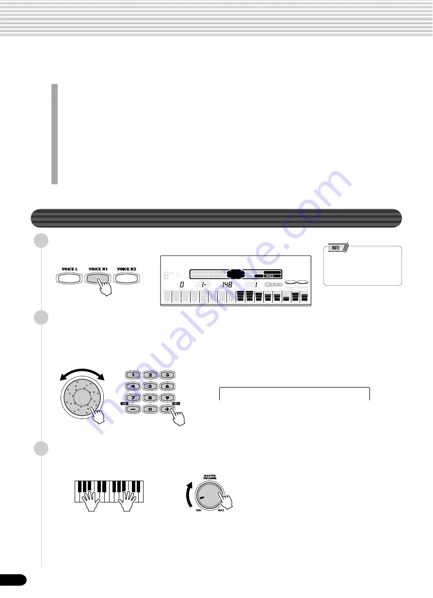 Yamaha PortaTone PSR-550 Owner'S Manual Download Page 26