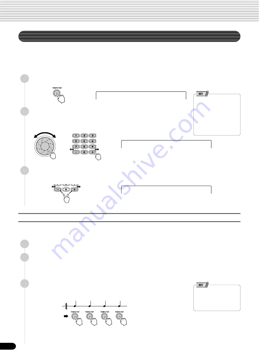 Yamaha PortaTone PSR-550 Owner'S Manual Download Page 36