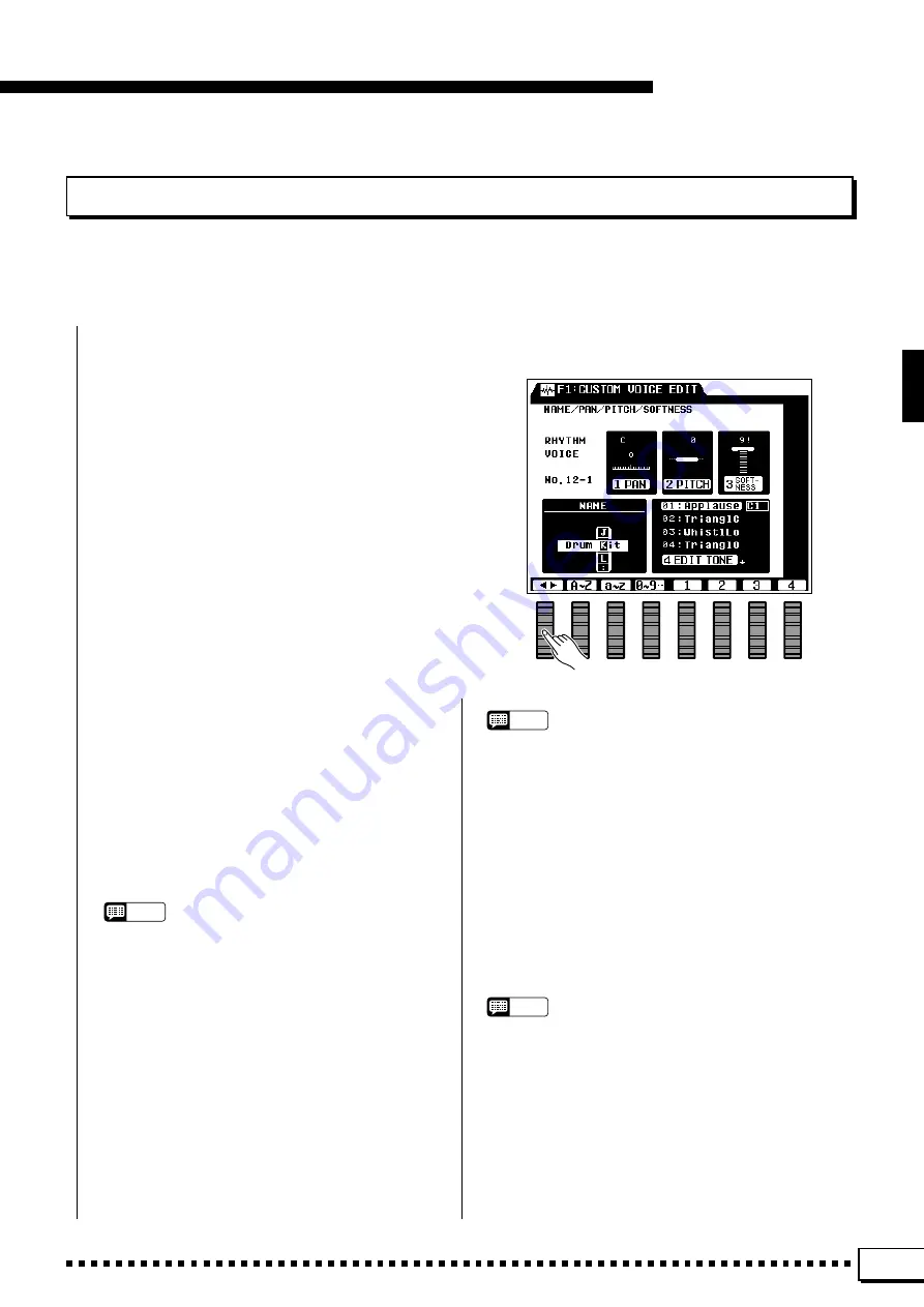 Yamaha PortaTone PSR-6000 Owner'S Manual Download Page 86