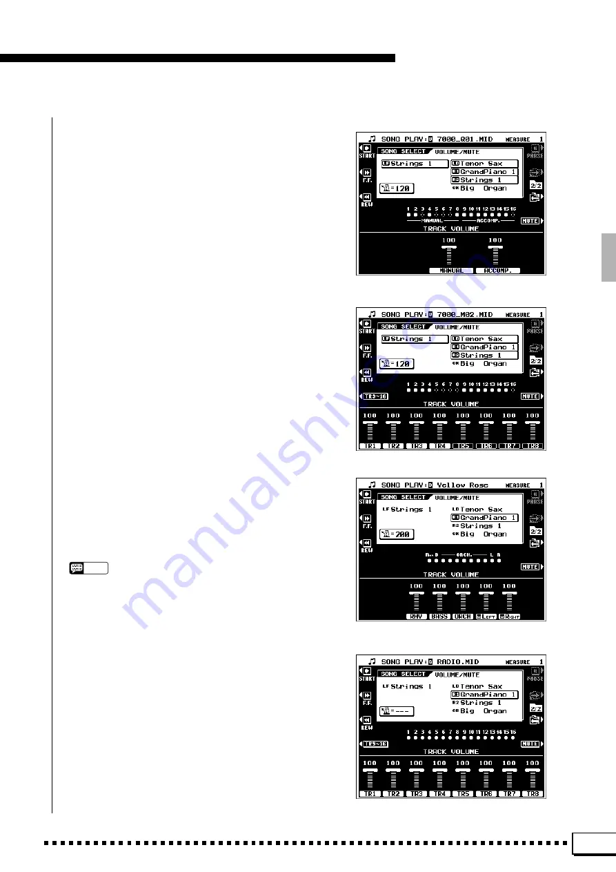 Yamaha PortaTone PSR-7000 Owner'S Manual Download Page 61