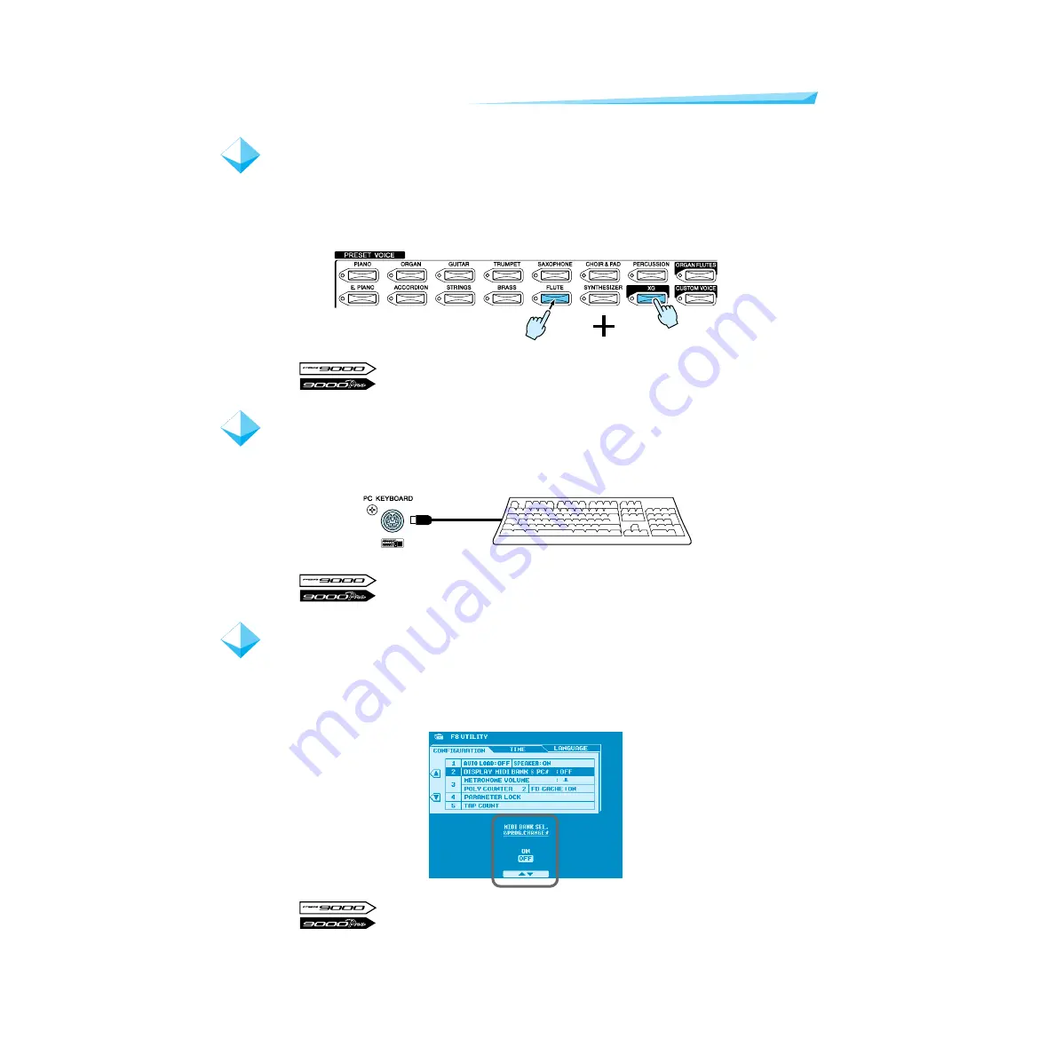 Yamaha PSR-9000 Version 2 Owner'S Manual Download Page 25