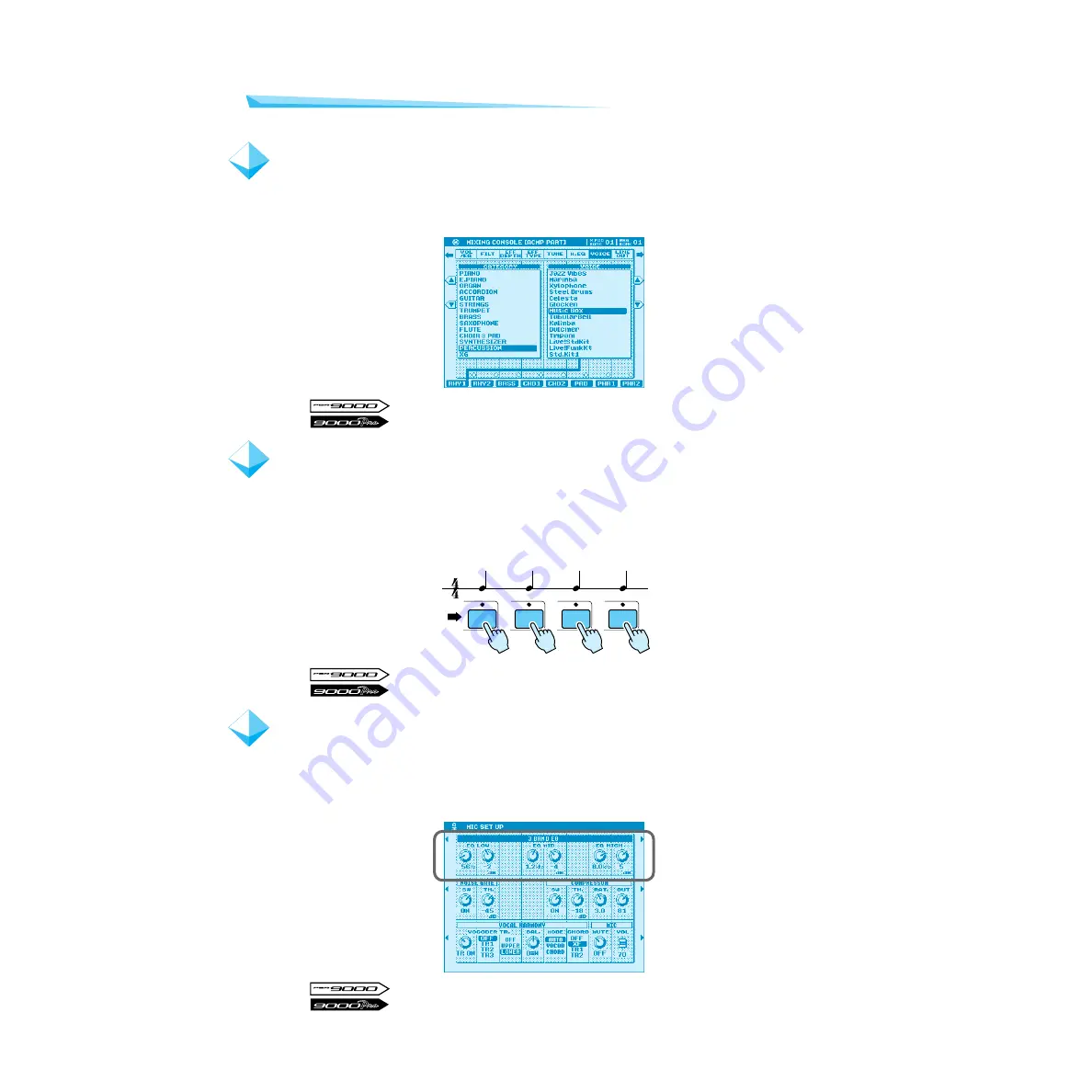 Yamaha PSR-9000 Version 2 Owner'S Manual Download Page 28