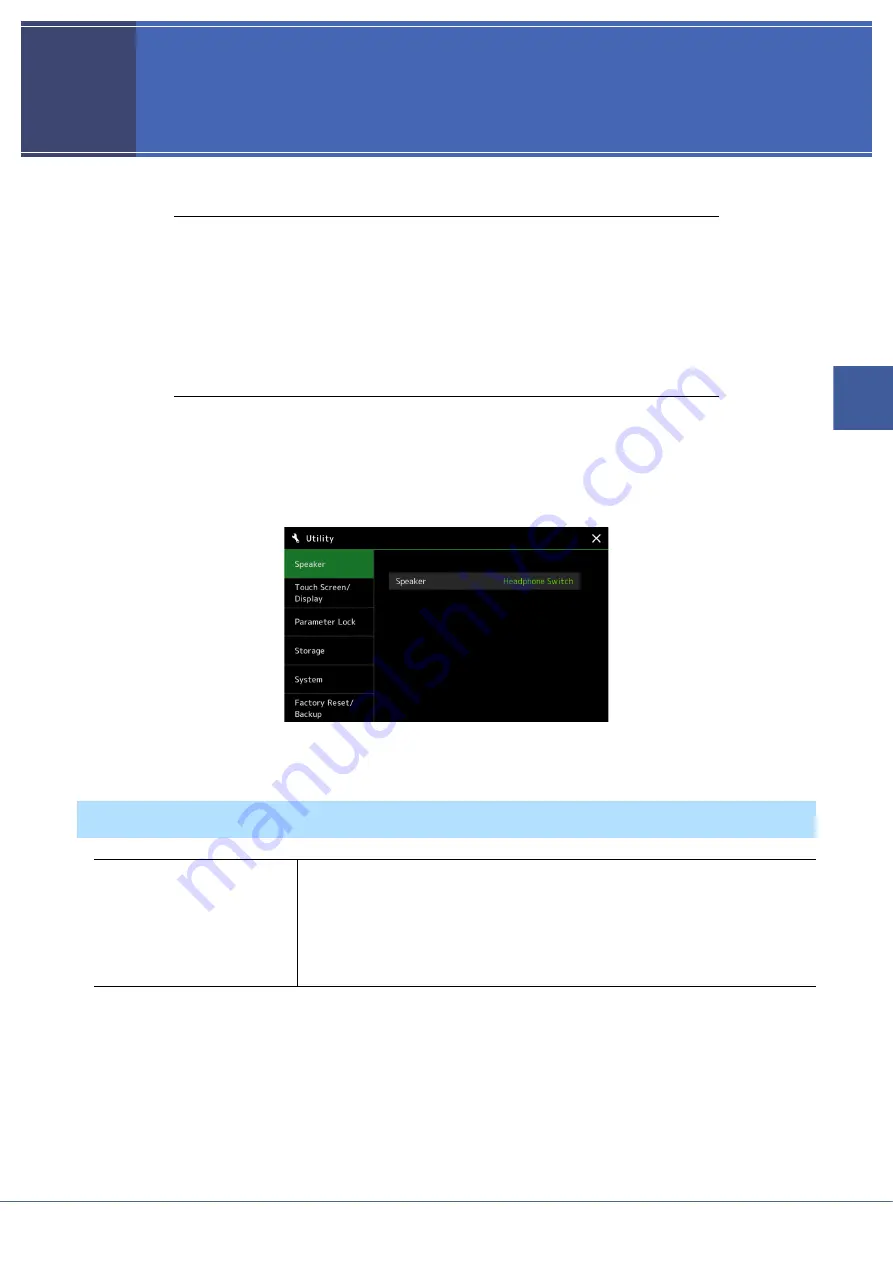 Yamaha PSR-A5000 Reference Manual Download Page 123