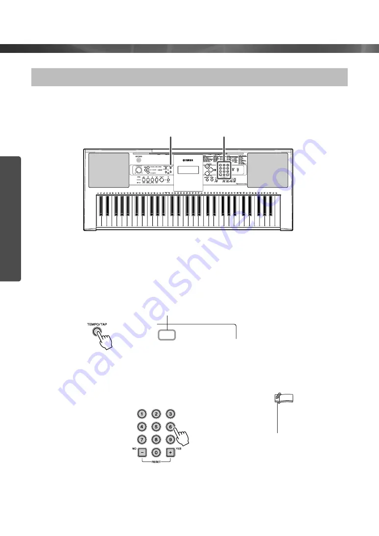 Yamaha PSR-E323 Owner'S Manual Download Page 22