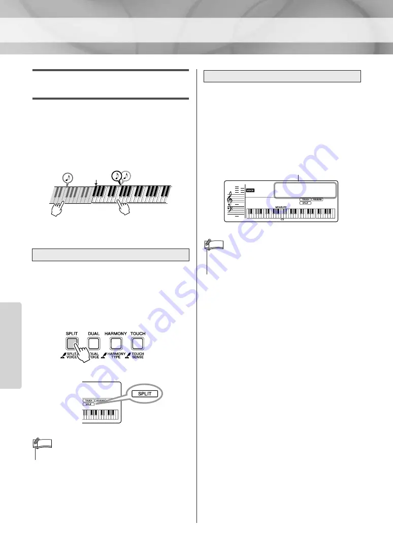 Yamaha PSR-E323 Owner'S Manual Download Page 46