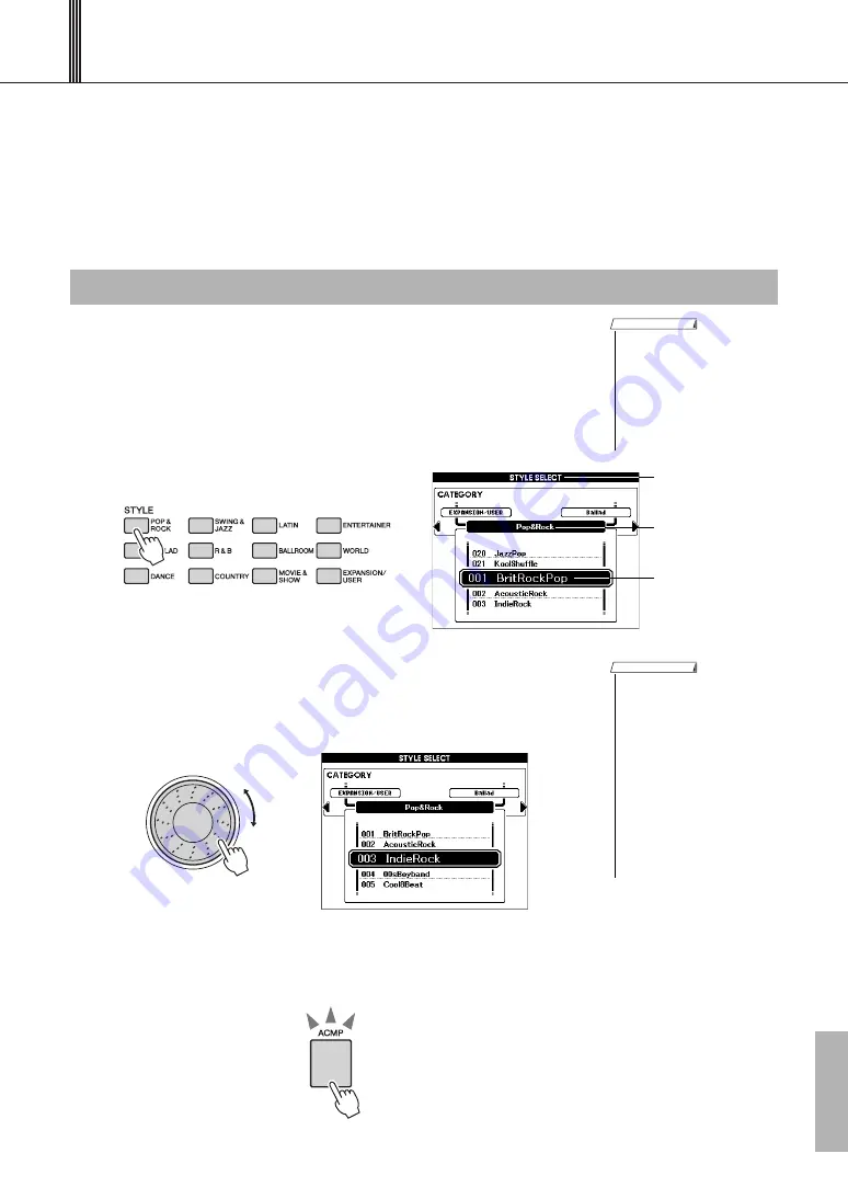 Yamaha PSR-S650 Owner'S Manual Download Page 29