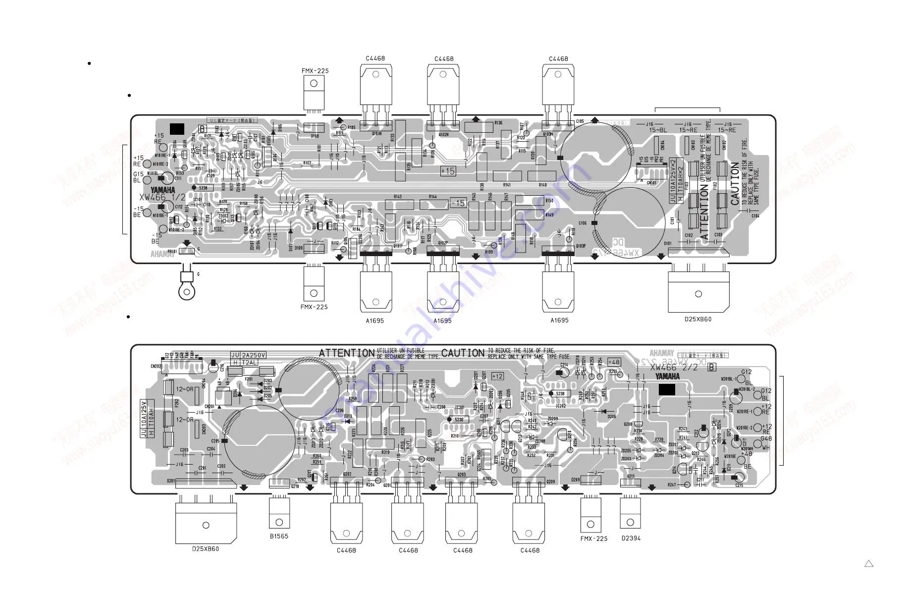 Yamaha PW3000MA Service Manual Download Page 8