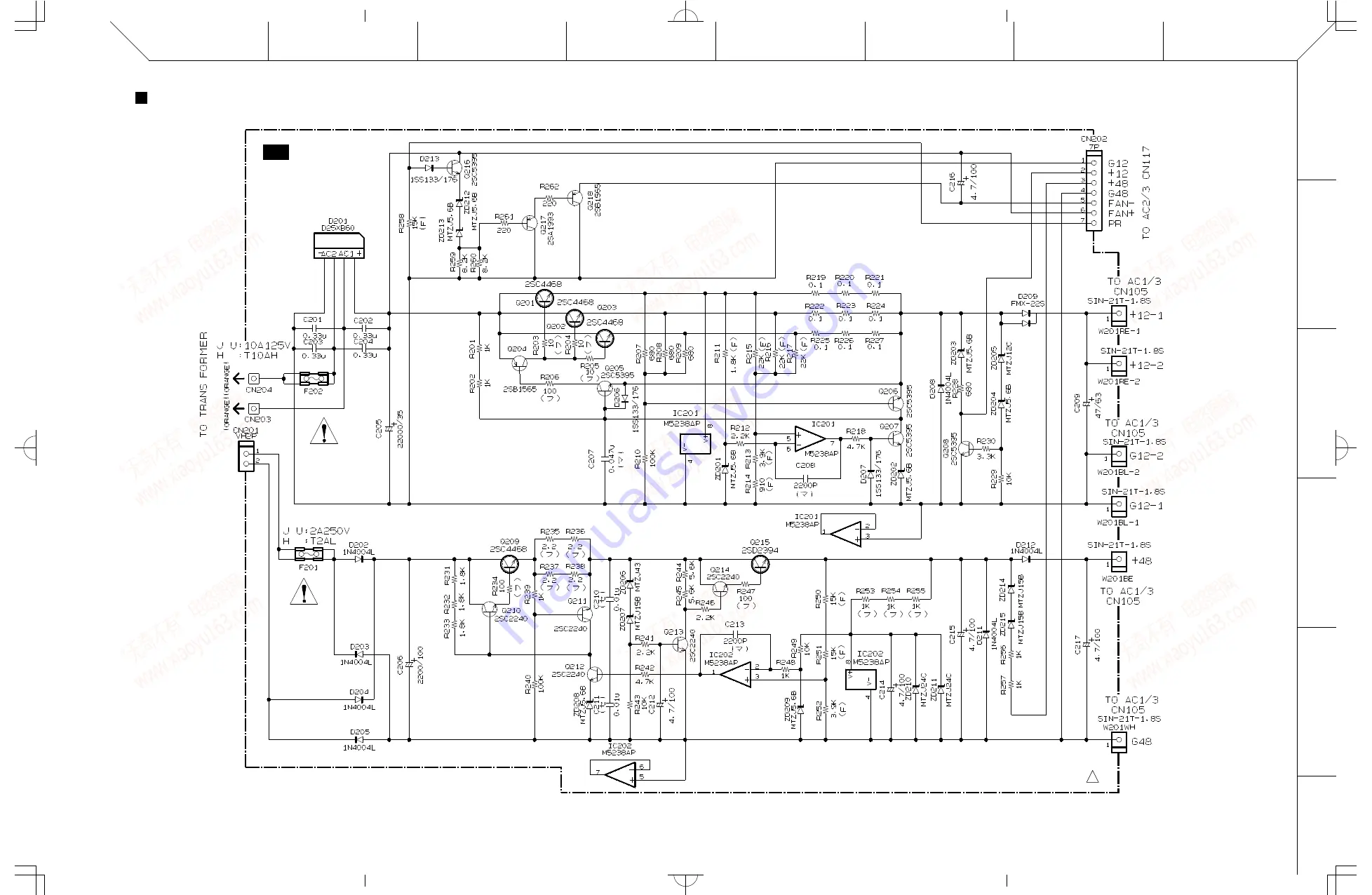 Yamaha PW3000MA Service Manual Download Page 11