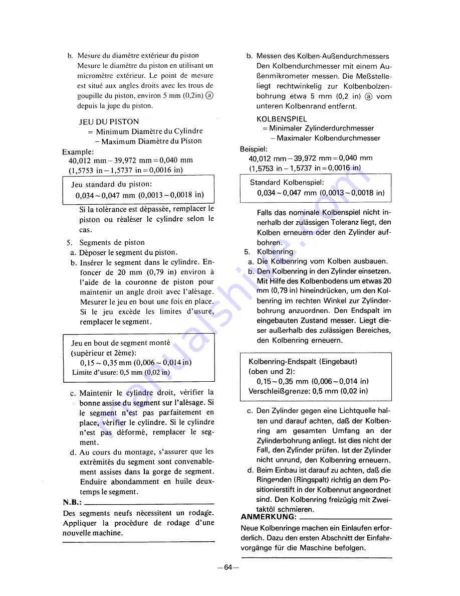 Yamaha PW50 Owner'S Manual Download Page 87