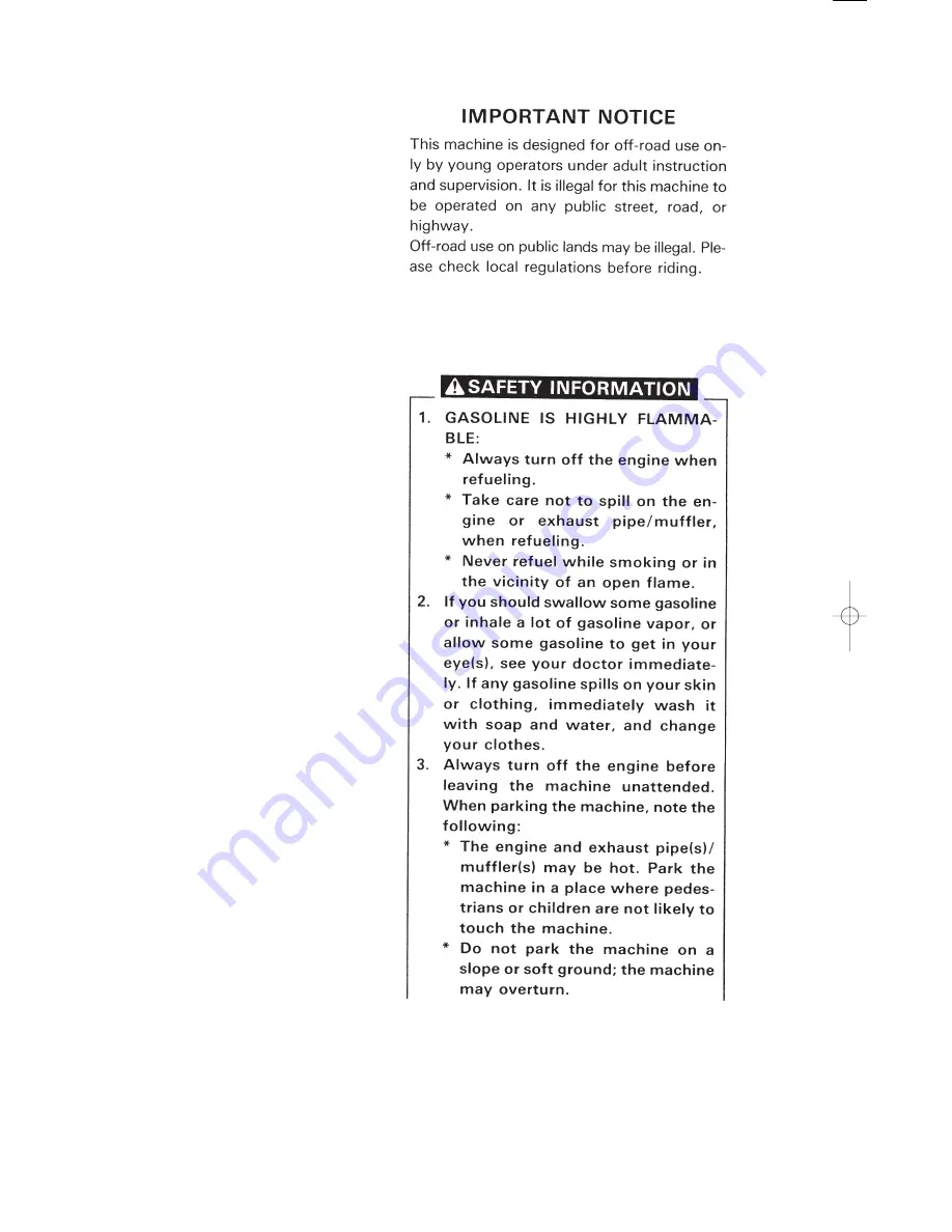 Yamaha PW80(P) Owner'S Service Manual Download Page 8