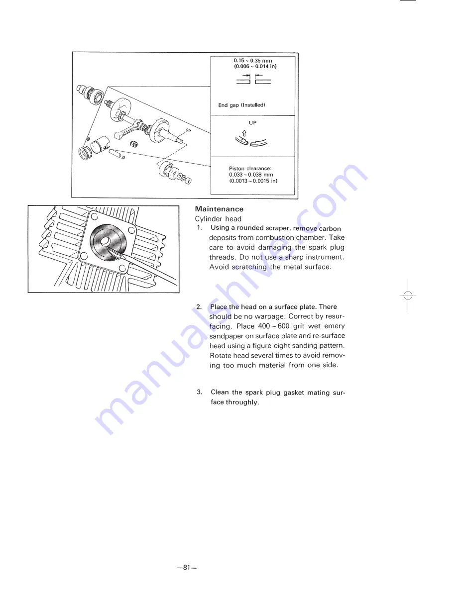 Yamaha PW80(P) Owner'S Service Manual Download Page 102